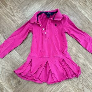 Long-sleeved Polo Dress